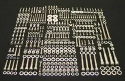 YFM350 Warrior Polished Stainless Steel ATV Bolt Kit