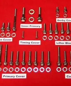 1991-98 Dyna Grade 8 Stainless Engine Bolt Kit