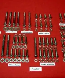 Pontiac Grade 8 Stainless ARP Engine Bolt Kit