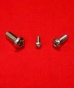 VW Polished Buttonhead Bolt Engine Tin Kit