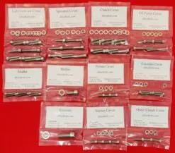 SUZUKI 1971-1977 GT750 Polished Stainless Steel Engine Bolt Kit Set