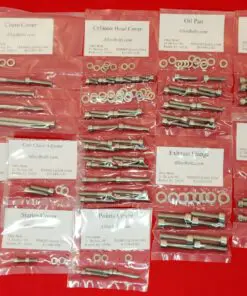 SUZUKI 1978-1980 GS1000 CHAIN DRIVE Polished Stainless Steel Engine Bolt Kit Set