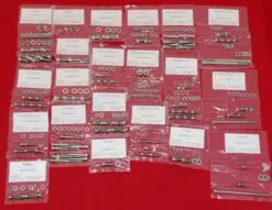 Honda 1978-85 ATC70 Polished Stainless Steel ATV Bolt Kit Set