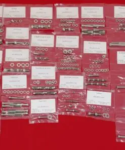 Honda 1973-1974 ATC70 Polished Stainless Steel ATV Bolt Kit Set