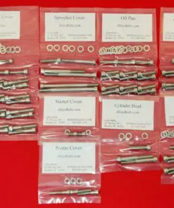 SUZUKI 1980-1983 GS1100 1982 GSX1000 CHAIN DRIVE Polished Stainless Steel Engine Bolt Kit Set