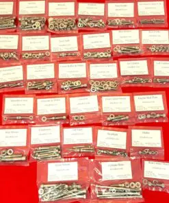 Alternative view of Honda 1983-1985 ATC200X Polished Stainless Steel ATV Bolt Kit Set