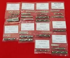 SUZUKI 1993-98 GSXR1100 Polished Stainless Steel Engine Bolt Kit Set