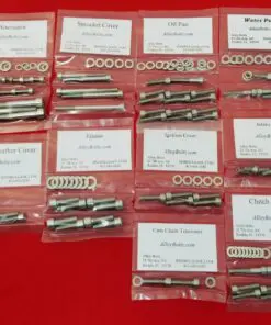 SUZUKI 1993-98 GSXR1100 Polished Stainless Steel Engine Bolt Kit Set
