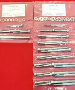 KAWASAKI 1973-80 Z1 KZ900 KZ1000 Crankcase Halves Polished Stainless Steel Bolt Kit Set