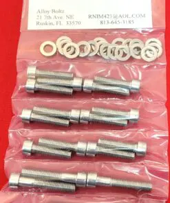 KAWASAKI 1973-1980 Z1 KZ900 KZ1000 Oil Pan Polished Stainless Steel Bolt Kit Set