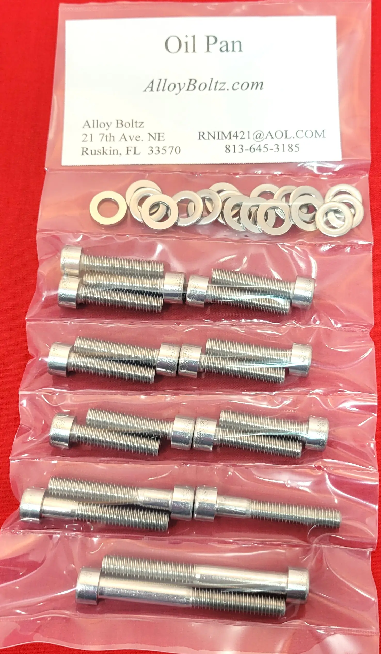 KAWASAKI 1973-1980 Z1 KZ900 KZ1000 Oil Pan Polished Stainless Steel Bolt Kit Set