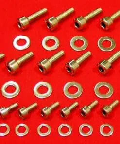 HONDA 1979-82 CB650 OIL PAN Polished Stainless Steel Bolt Kit Set