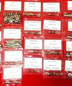 HONDA 1968-1971 Z50A K0 K1 K2 Polished Stainless Steel Bolt Kit Set