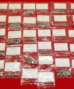 HONDA 1969-1973 CT70 K0 K1 K2 Polished Stainless Steel Bolt Kit Set