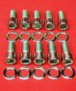 KAWASAKI 1973-1980 Z1 KZ900 KZ1000 Oil Pan Polished Stainless Steel Bolt Kit Set