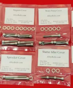 Suzuki 2003-2006 LT-Z400 LTZ400 ATV Polished Stainless Steel Engine Only Bolt Kit Set