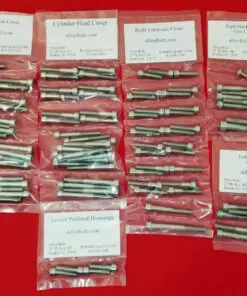 YAMAHA 2002-2013 XV1700 ROADSTAR Polished Stainless Steel Engine Bolt Kit Set