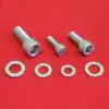 1999 & Up Polished Handlebar Clamp Bolt Kit