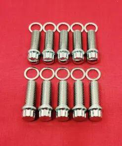 Set of 10 ARP 3/8 x 1 Header Bolts With 12pt Head