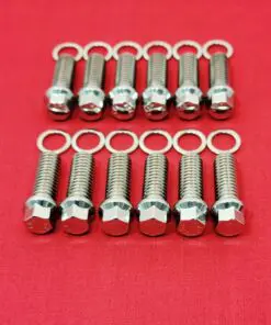 Set of 12 ARP 3/8 x 1 Header Bolts With 6pt Head