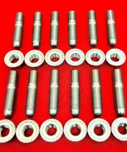 Set of 12 ARP Grade 8 Stainless Steel 3/8 Header Stud Kit