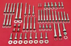 1991-2003 Sportster Polished Stainless Allen Bolt Engine Kit