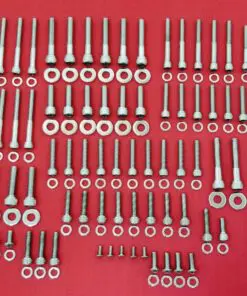 1999-2005 Dyna Polished Stainless Steel Engine Allen Bolt Kit