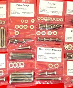 Chevy 2.8L V-6 Stainless Steel Engine Allen Bolt Kit