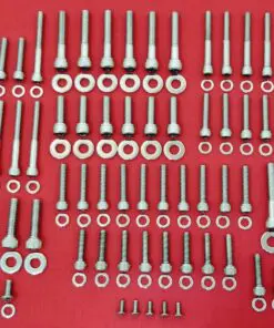 2000-2006 Softail Polished Stainless Engine Allen Bolt Kit