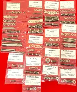 Alternative view of Buick 231 EFI/ SFI V-6 Turbo V-6 Stainless Steel Engine Hex Bolt Kit