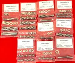 Chevy 235 Grade 8 Stainless Steel ARP Engine Bolt Kit (1955-1962)