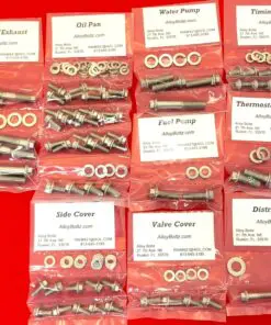 Chevy 235 Grade 8 Stainless Steel ARP Engine Bolt Kit (1953-1954)
