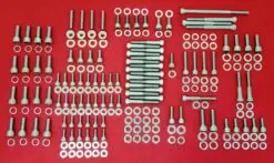 Ford 351 Windsor 351W SBF Stainless Steel Engine Allen Bolt Kit Set (Drivers)