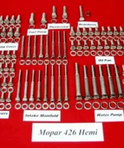 426 Hemi Stainless Steel Engine Allen Bolt Kit
