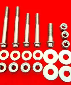 1948-1984 FX & FL Polished Grade 8 ARP Stainless Engine Mount Bolt Kit