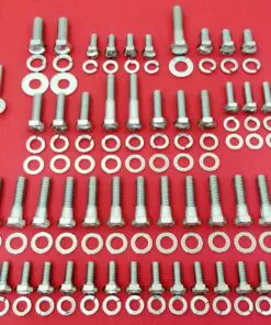 1949-1953 Ford 239 V-8 Flathead Stainless Engine Allen Bolt Kit