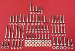 1987-90 FLT Touring-FXR EVO Polished Stainless Engine Allen Bolt Kit