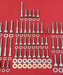 1987-90 FLT Touring-FXR EVO Polished Stainless Engine Allen Bolt Kit