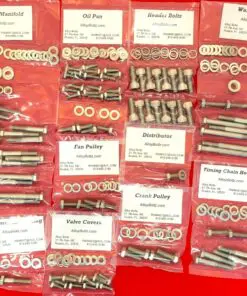 Alternative view of 1994-1995 Ford 302 5.0L EFI Stainless Steel Engine Hex Bolt Kit Set