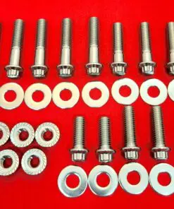 1999-2006 FLH-FLT Touring Ultra Road King Street Glide Show Polished Grade 8 ARP Stainless Engine Mount Bolt Kit