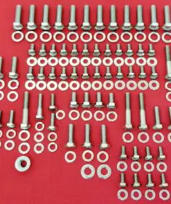 AMC Jeep 1981-1987 6 Cylinder Stainless Steel Engine Allen Bolt Kit Set