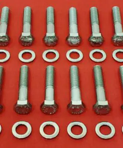 Pontiac V-8 Stock Exhaust Manifold Stainless Steel Bolt Kit