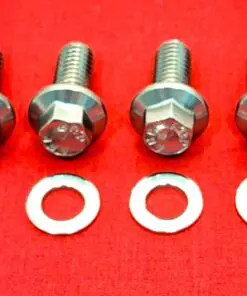 AMC Jeep 6 Cylinder Grade 8 ARP Polished Stainless Steel Engine Motor Mount Bolt Kit