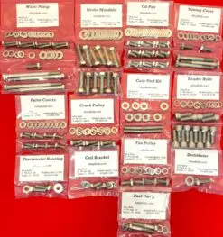 Alternative view of Buick 455 Stainless Steel Engine Hex Bolt Kit