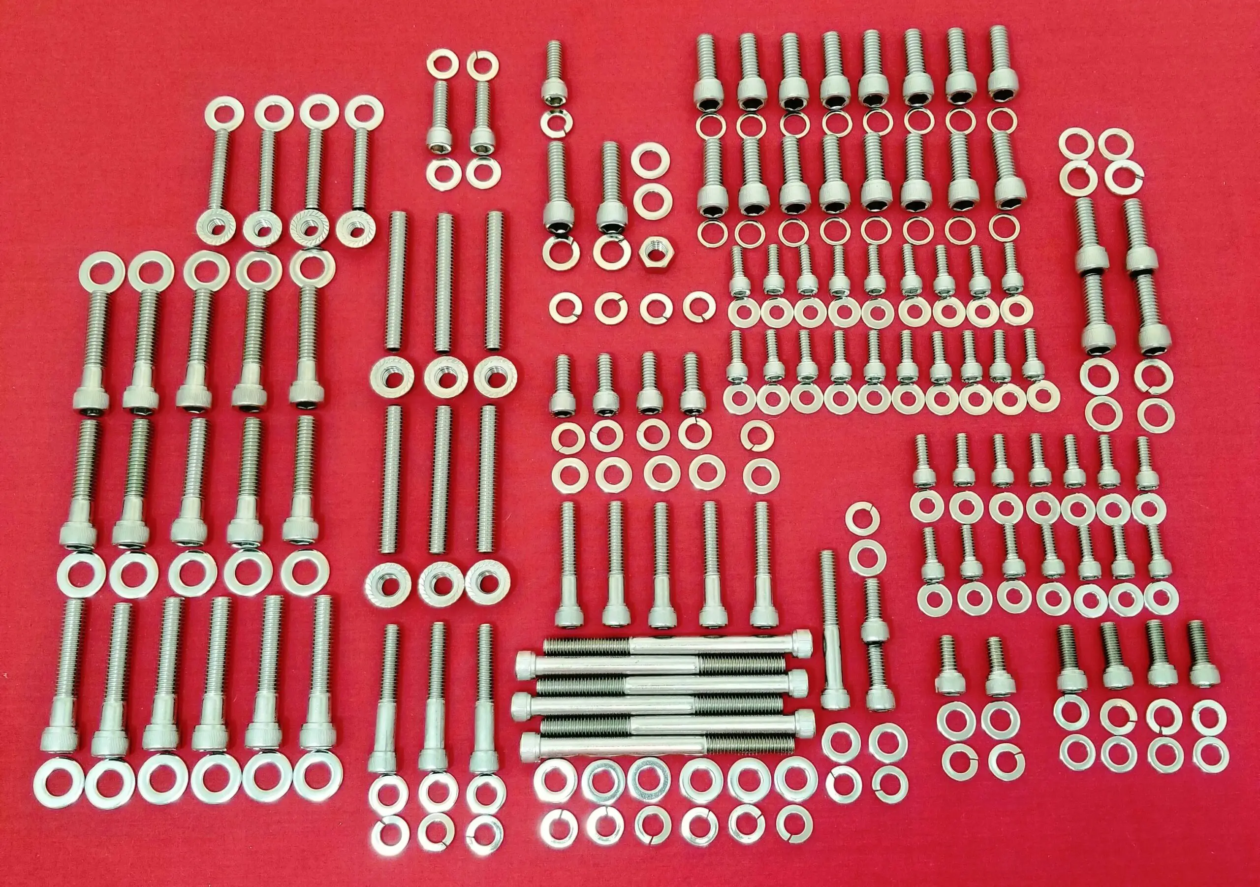 Big Block MEL 430 462 Stainless Steel Engine Allen Bolt Kit