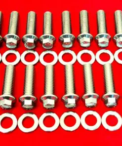 Big Block Ford BBF Stock Exhaust Manifold ARP Grade 8 Stainless Steel Bolt Kit