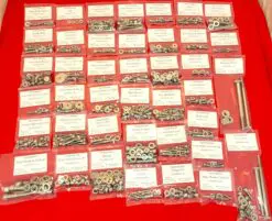 Alternative view of 659 pc Yamaha YFZ350 Banshee Polished Stainless Steel ATV Bolt Kit Set