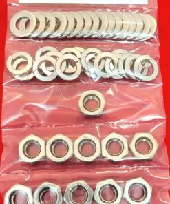 Yamaha Banshee Polished Stainless Steel Wheel Nuts