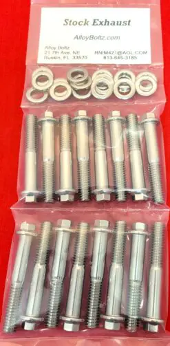 Alternative view of Cadillac 472-500 Grade 8 ARP Stock Exhaust Manifold Bolt Kit
