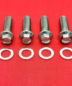 GM Chevy Grade 8 ARP Polished Stainless Steel Cast Iron Bellhousing Bolt Kit